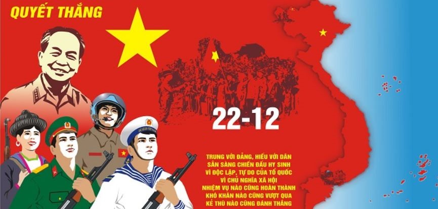 Hình ảnh đẹp ngày 22/12, hình ảnh kỷ niệm ngày 22/12 đẹp nhất