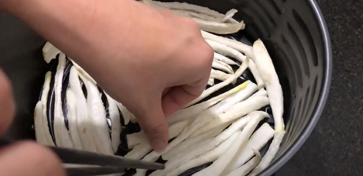 Cách làm củ cải khô bằng nồi chiên không dầu