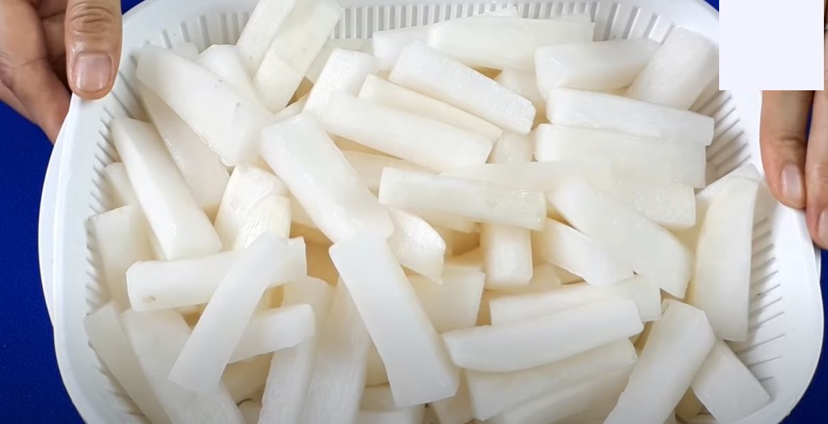 Cách làm củ cải khô bằng lò nướng