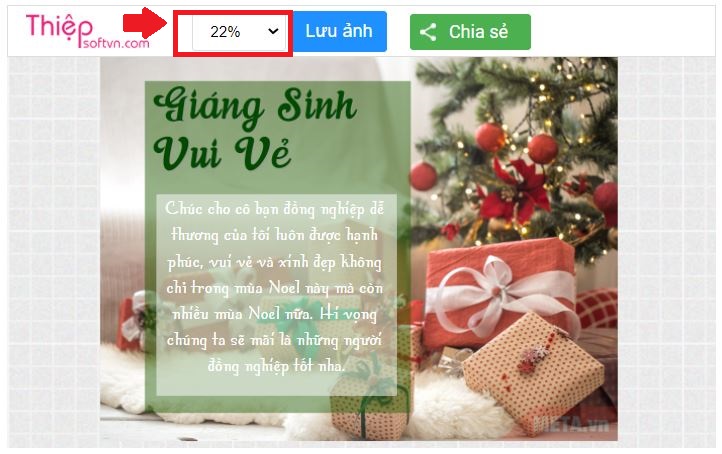 Cách tạo thiệp Giáng Sinh online miễn phí đẹp, ý nghĩa