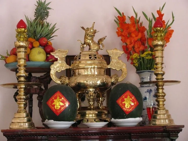 Cách trang trí bàn thờ ngày Tết miền Nam Cách trang trí bàn thờ ngày Tết đẹp ở miền Nam