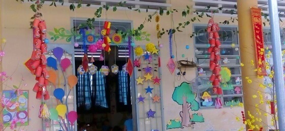 Cách trang trí lớp học ngày Tết Nguyên Đán đón Xuân đẹp nhất Cách trang trí lớp học ngày Tết Nguyên Đán đón Xuân đẹp nhất