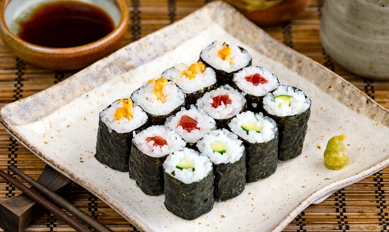 Hosomaki sushi Hosomaki sushi