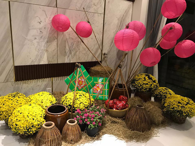 Ý tưởng trang trí Tết cho văn phòng Ý tưởng trang trí Tết cho văn phòng