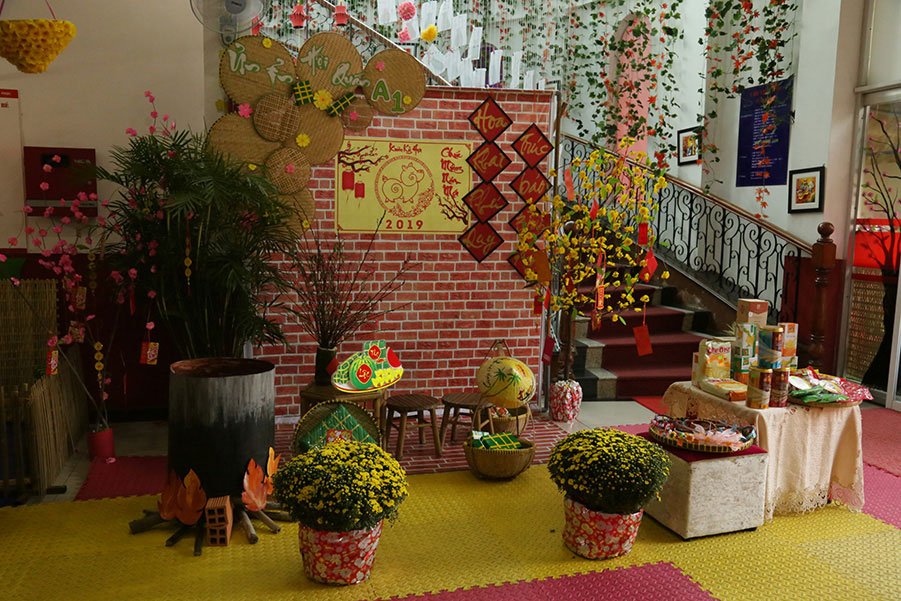 Ý tưởng trang trí Tết cho văn phòng Ý tưởng trang trí Tết cho văn phòng