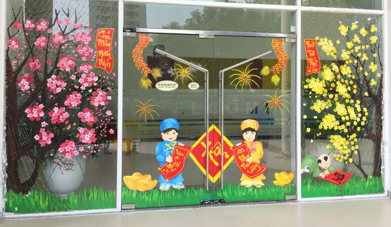 Ý tưởng trang trí Tết cho văn phòng Ý tưởng trang trí Tết cho văn phòng