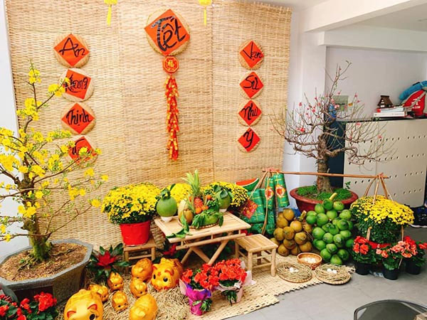 Ý tưởng trang trí Tết cho văn phòng Ý tưởng trang trí Tết cho văn phòng