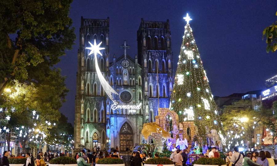 Giờ Giáng Sinh tại các tỉnh thành khác