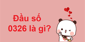 0326 là gì? 0326 là mạng gì? Ý nghĩa số 0326 trong tình yêu