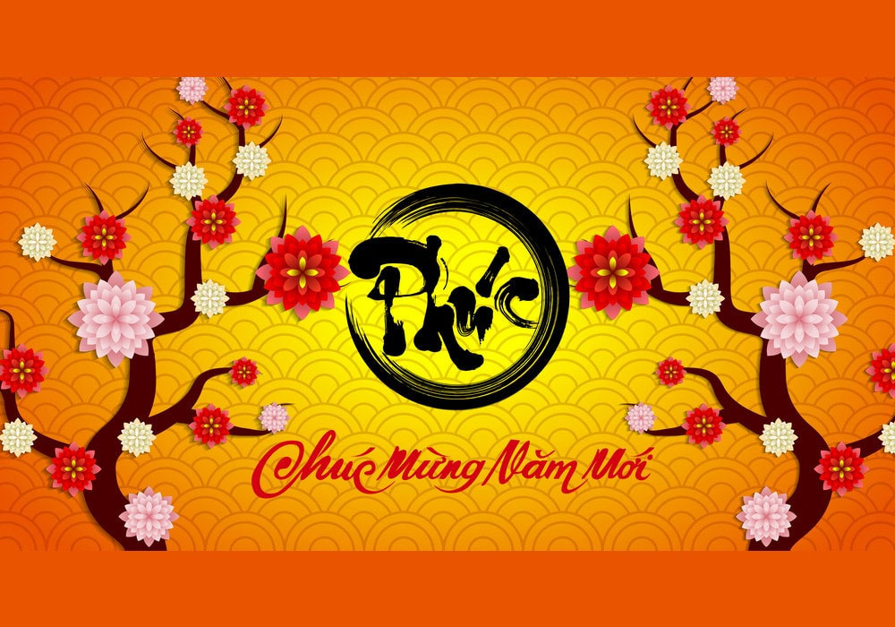 Background Tết 2024 đẹp