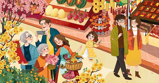 Lời bài hát Ngày xuân long phụng sum vầy