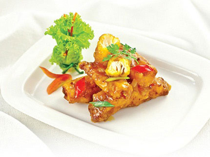 Phi lê cá basa sốt me Phi lê cá basa sốt me