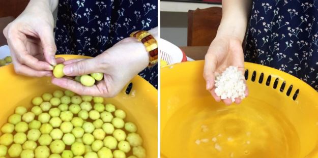 Cách làm mứt chùm ruột ngâm đường cực ngon