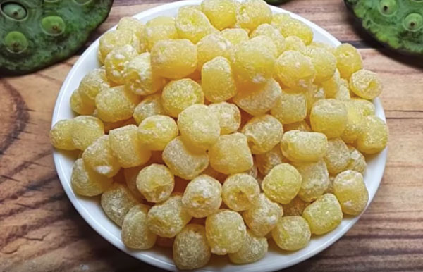 Cách làm mứt hạt sen khô Cách làm mứt hạt sen khô