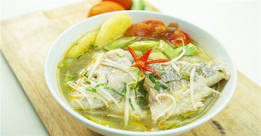 3 Cách nấu canh chua cá diêu hồng ngon, đơn giản tại nhà