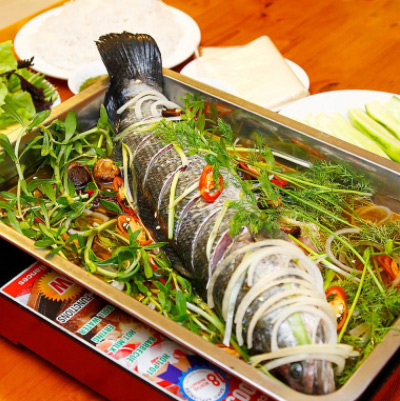 Cách làm cá quả hấp xì dầu