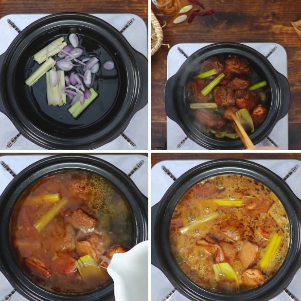 Cách nấu cà ri dê cay