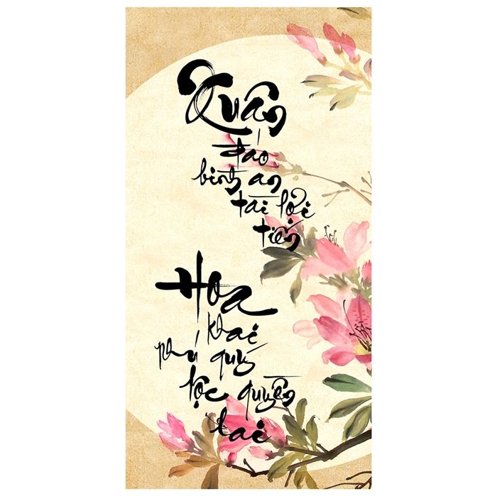 Mẫu chữ thư pháp ngày Tết Mẫu chữ thư pháp ngày Tết