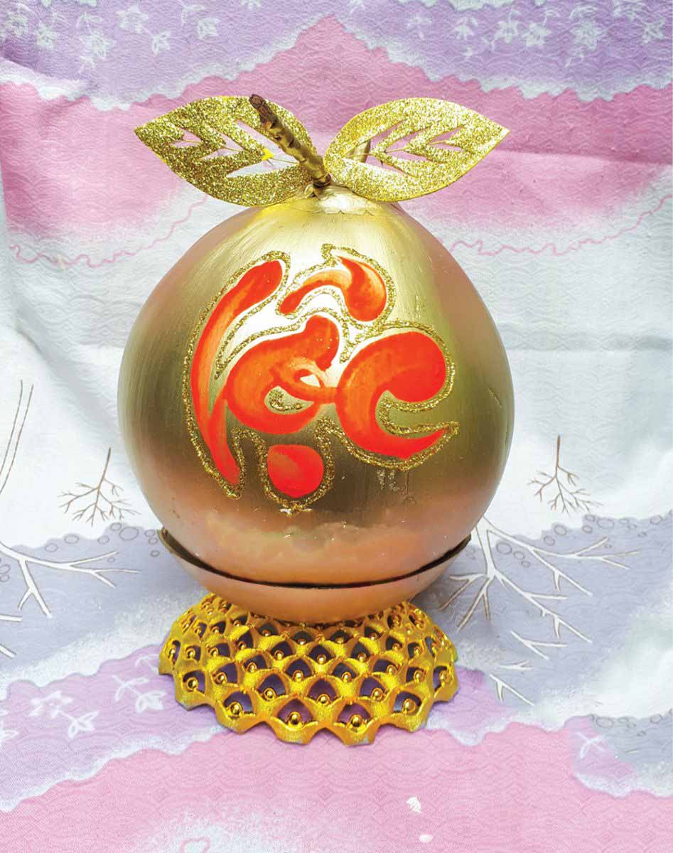 Dừa thư pháp đẹp Dừa thư pháp đẹp