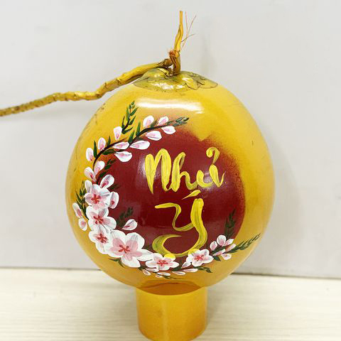 Dừa thư pháp như ý Dừa thư pháp như ý