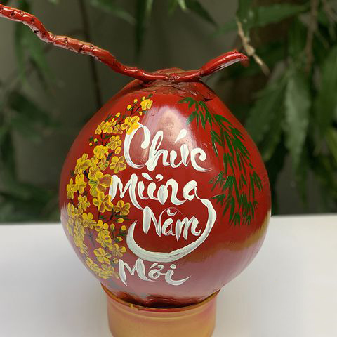 Dừa thư pháp 2022 Dừa thư pháp 2022