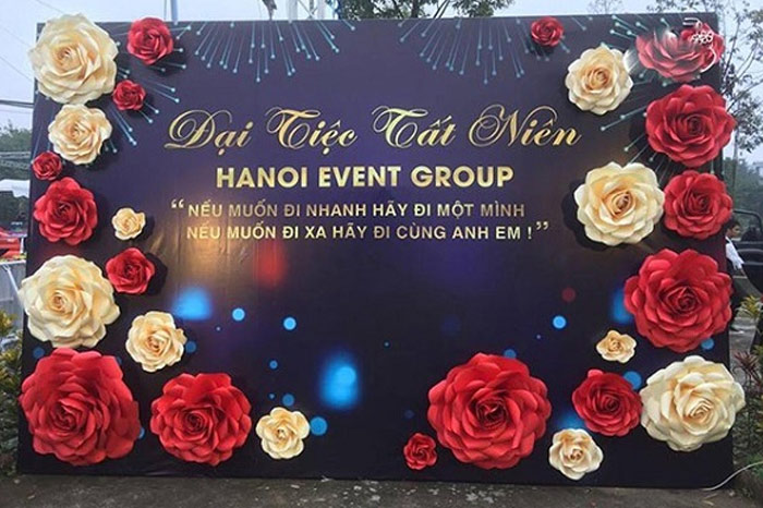 Slogan cho tiệc tất niên hay nhất Slogan cho tiệc tất niên hay nhất