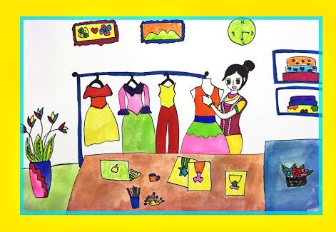 Vẽ tranh đề tài ước mơ của em Vẽ tranh đề tài ước mơ của em