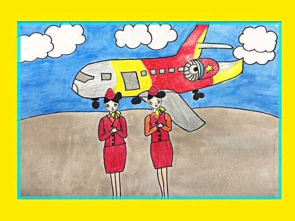 Vẽ tranh đề tài ước mơ của em Vẽ tranh đề tài ước mơ của em