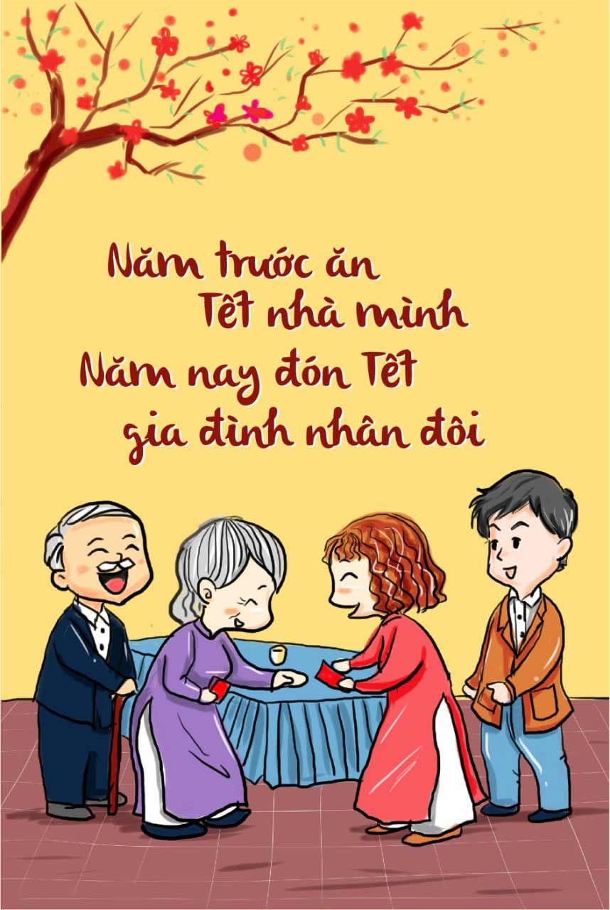Hình nền Tết 2024 cute 1 Hình nền Tết 2024 cute 1