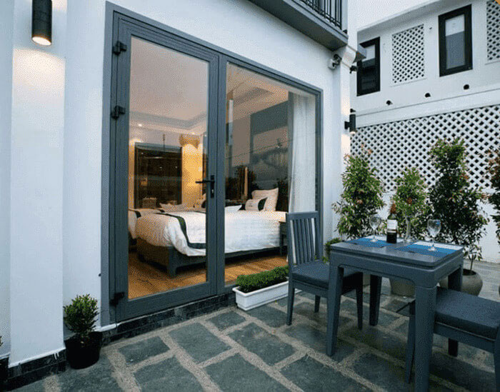 Cửa nhôm kính phòng ngủ Cửa nhôm kính phòng ngủ