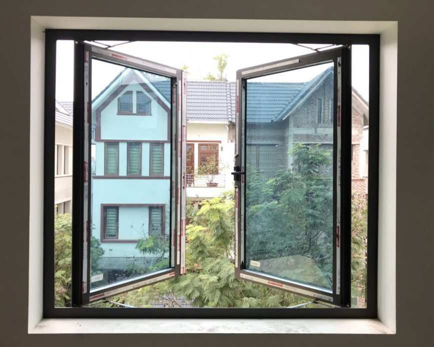 Cửa sổ nhôm kính đẹp Cửa sổ nhôm kính đẹp