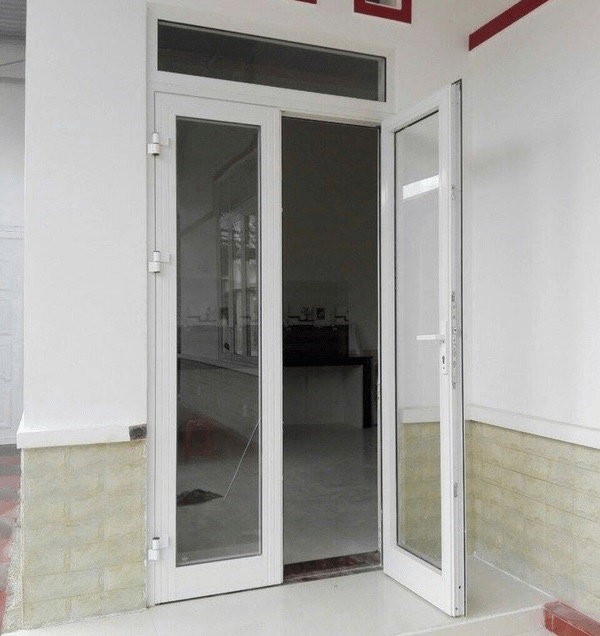 Mẫu cửa nhôm Xingfa 2 cánh cho phòng ngủ 1 Mẫu cửa nhôm Xingfa 2 cánh cho phòng ngủ 1