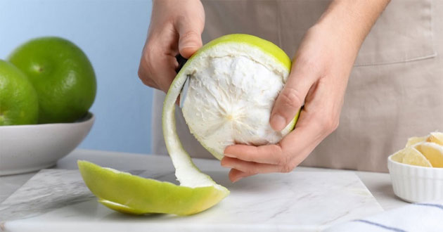 Cách giảm cân bằng vỏ bưởi