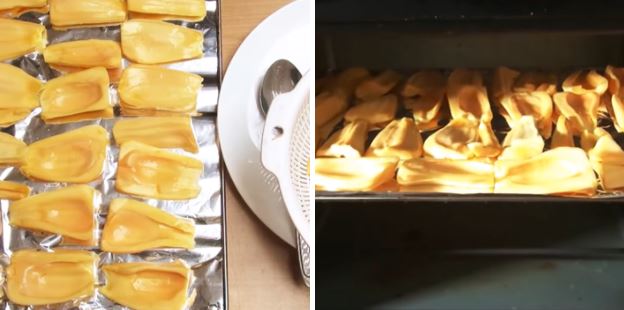 Cách làm mít sấy bằng lò nướng