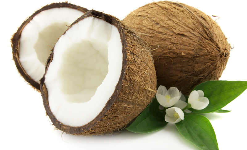 Nguyên liệu làm mứt dừa ngũ sắc