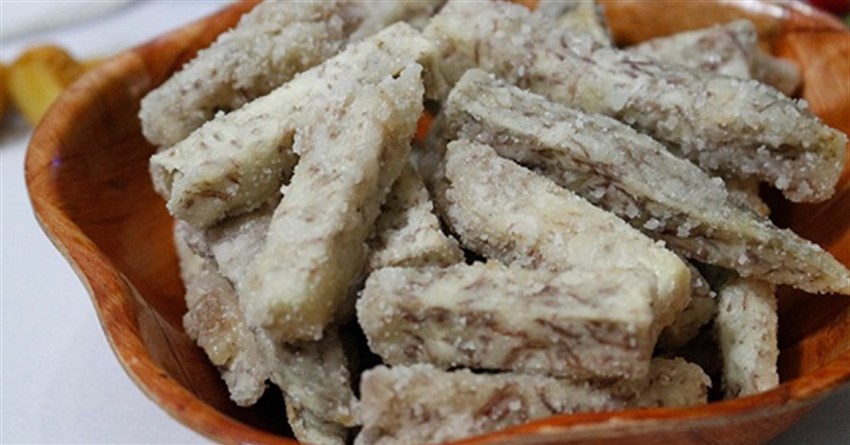 2 cách làm mứt khoai môn đãi khách ngày Tết dẻo thơm, lạ miệng