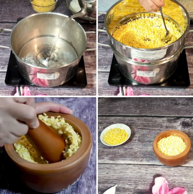 Cách nấu xôi chè thắp hương