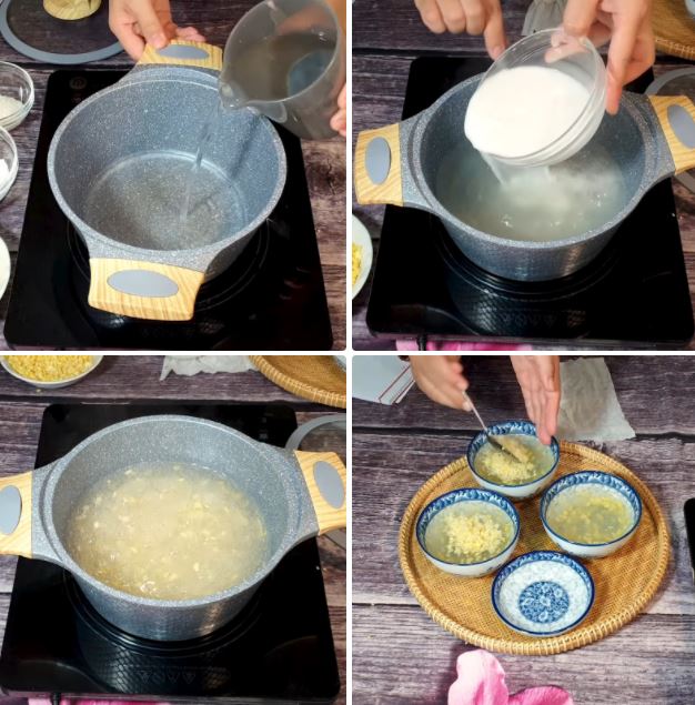 Cách nấu xôi chè thắp hương