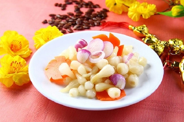 Cách làm củ kiệu ngâm nước mắm