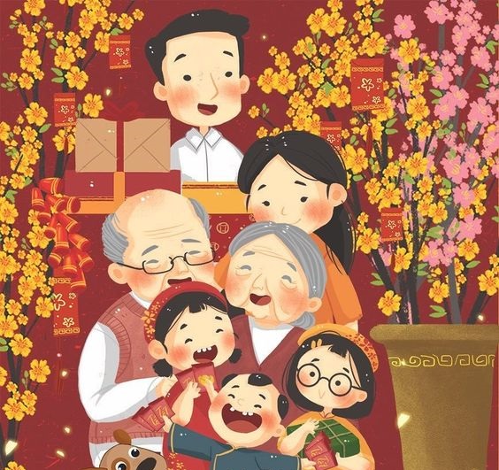 Ảnnh Tết anime đẹp Ảnnh Tết anime đẹp