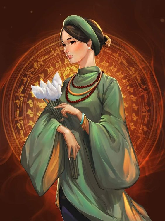 Ảnh anime nữ Tết Ảnh anime nữ Tết