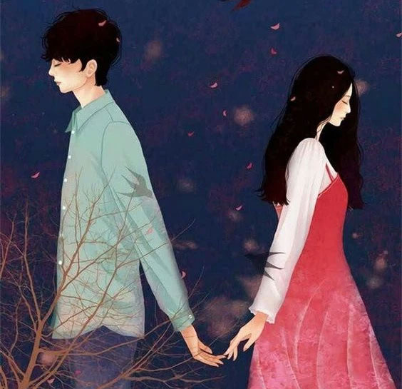 Hình ảnh chia tay buồn