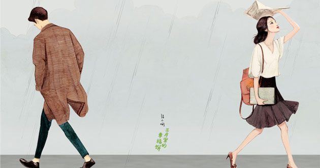 Hình ảnh chia tay buồn