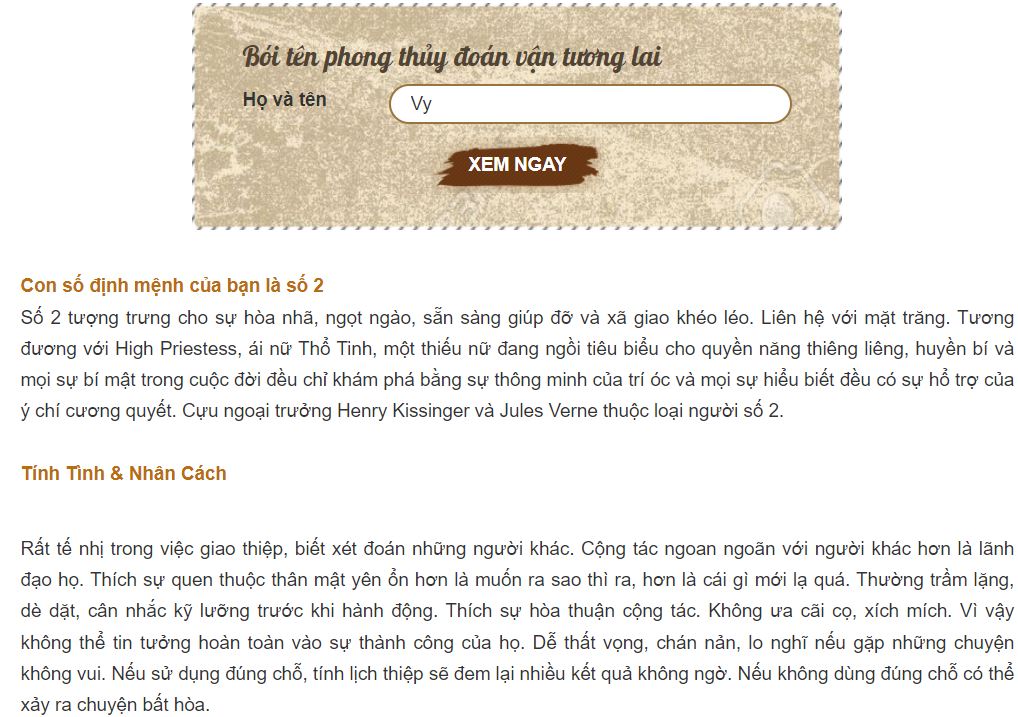 Tra cứu ý nghĩa của những cái tên theo phong thủy