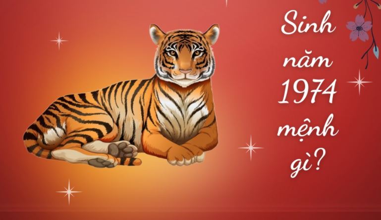 Sinh năm 1974 mệnh gì?