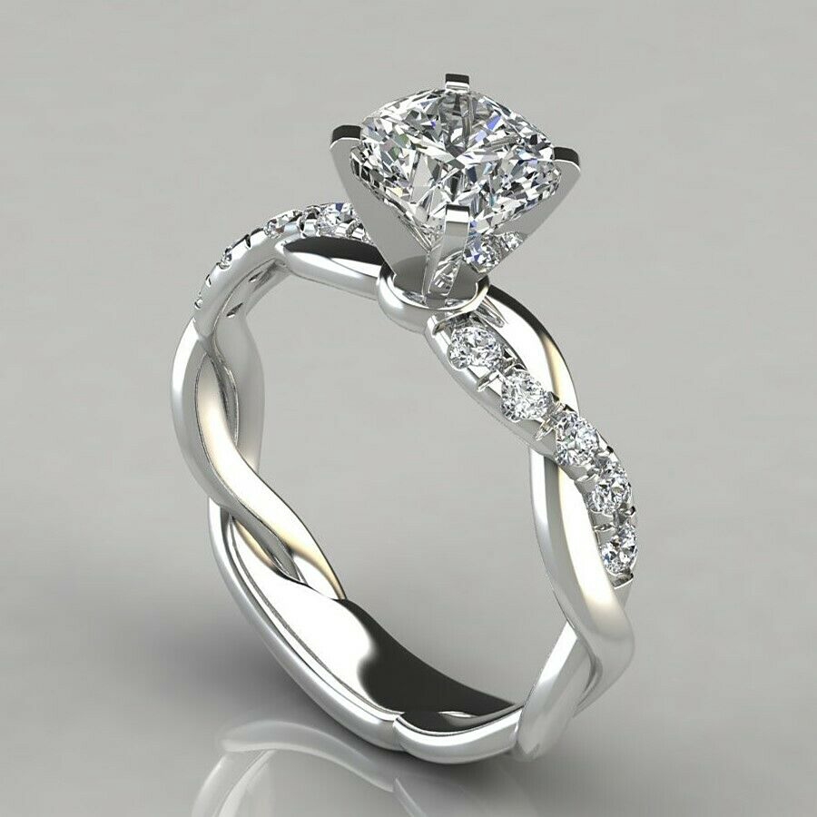 Nhẫn cầu hôn bạc