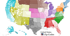 Bảng mã zip Hoa Kỳ, zip code Mỹ chuẩn nhất