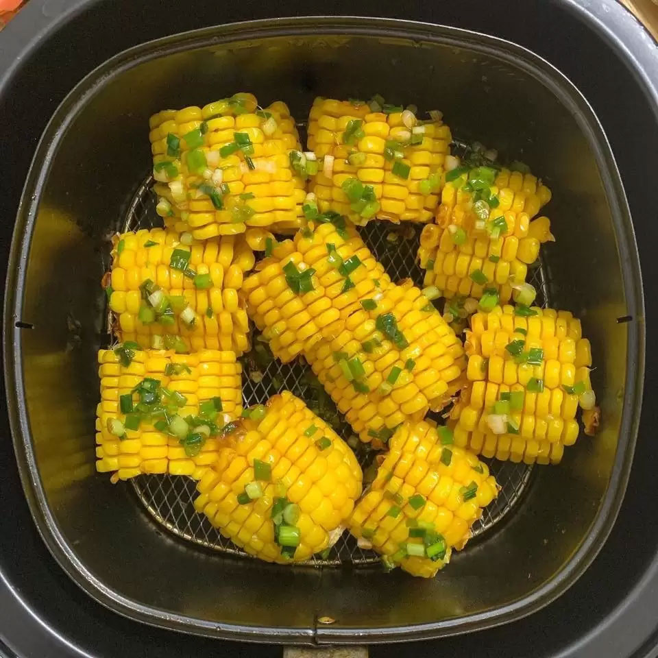 Ngô nướng mỡ hành