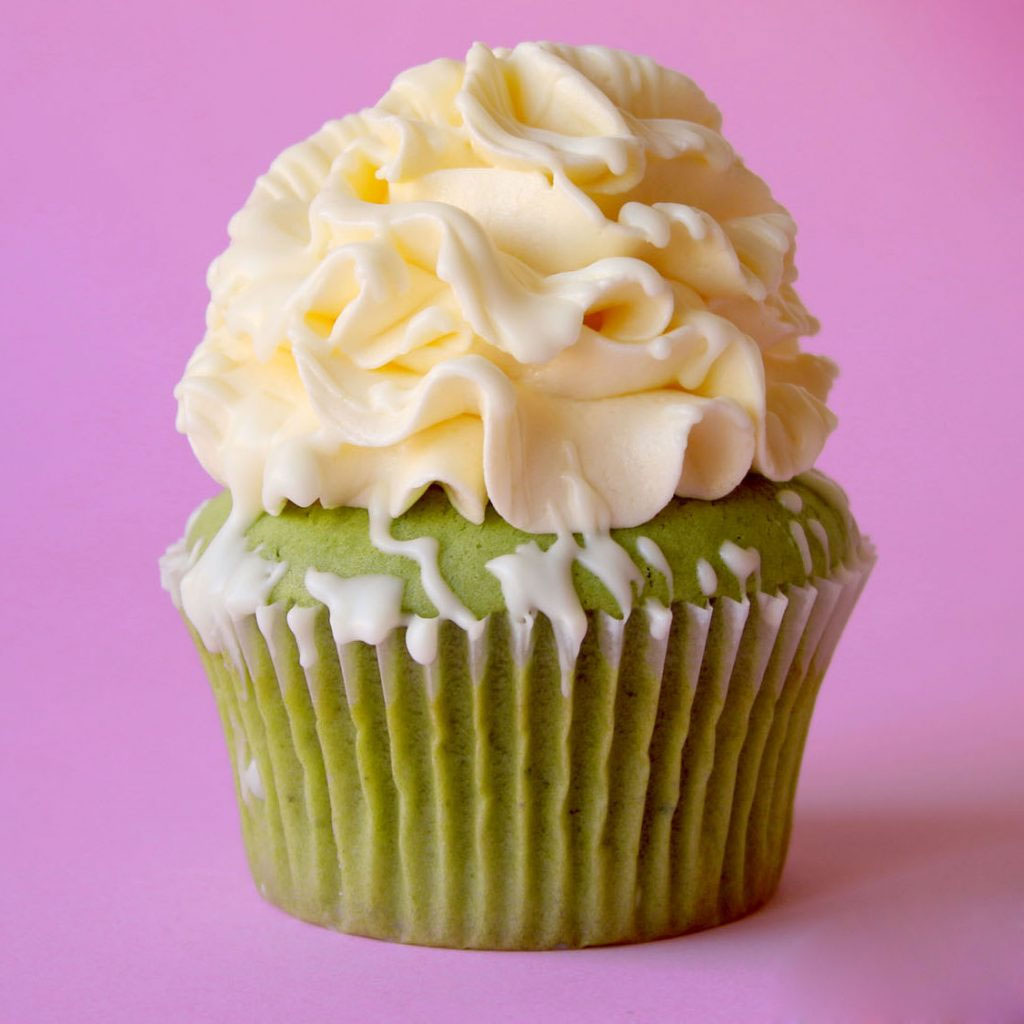 Bánh cupcake lá dứa Bánh cupcake lá dứa