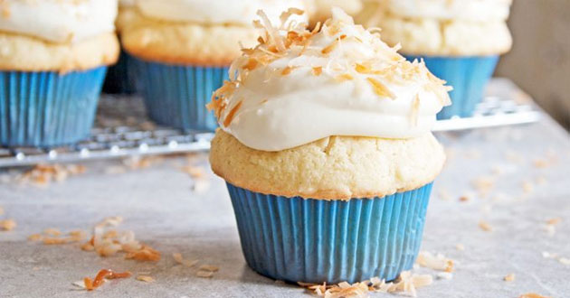 Bánh cupcake dừa Bánh cupcake dừa